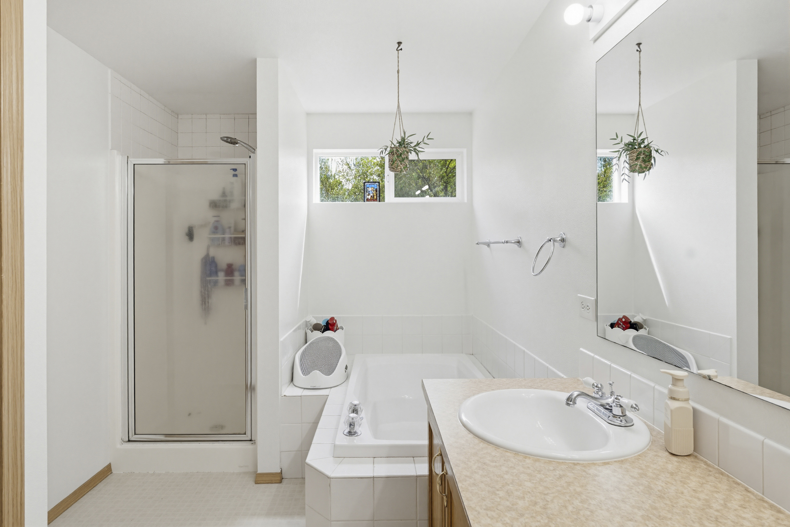 Architectural detail shot of modern home finishes