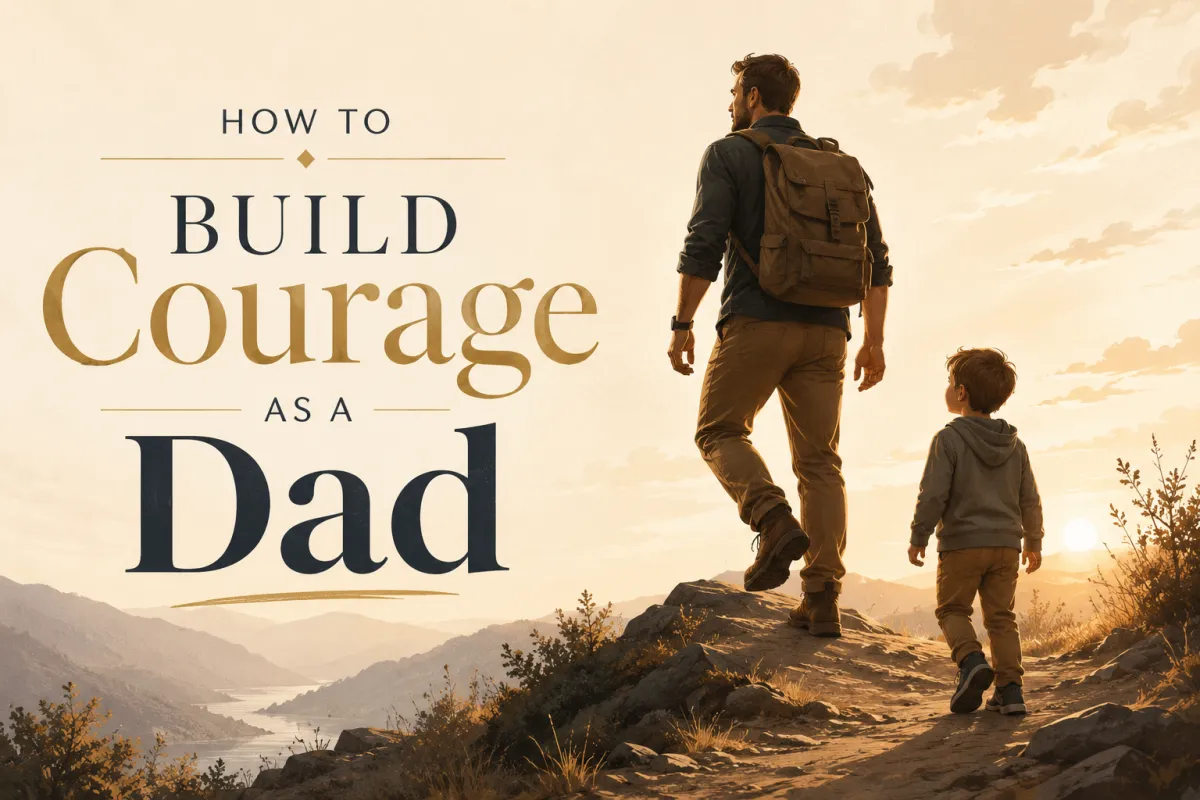 How to build courage as a dad (a 30-day protocol)