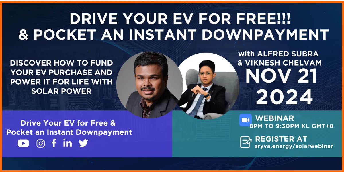 DRIVE YOUR EV FOR FREE & POCKET YOUR INSTANT DOWNPAYMENT
