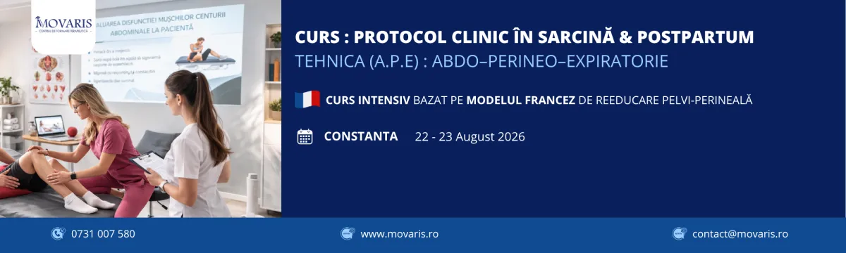 CURS: PROTOCOL CLINIC ÎN SARCINĂ & POSTPARTUM