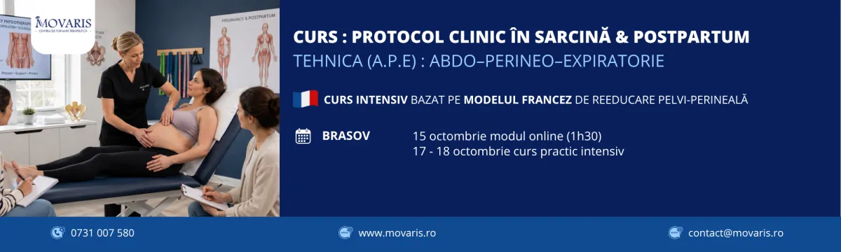 CURS: PROTOCOL CLINIC ÎN SARCINĂ & POSTPARTUM