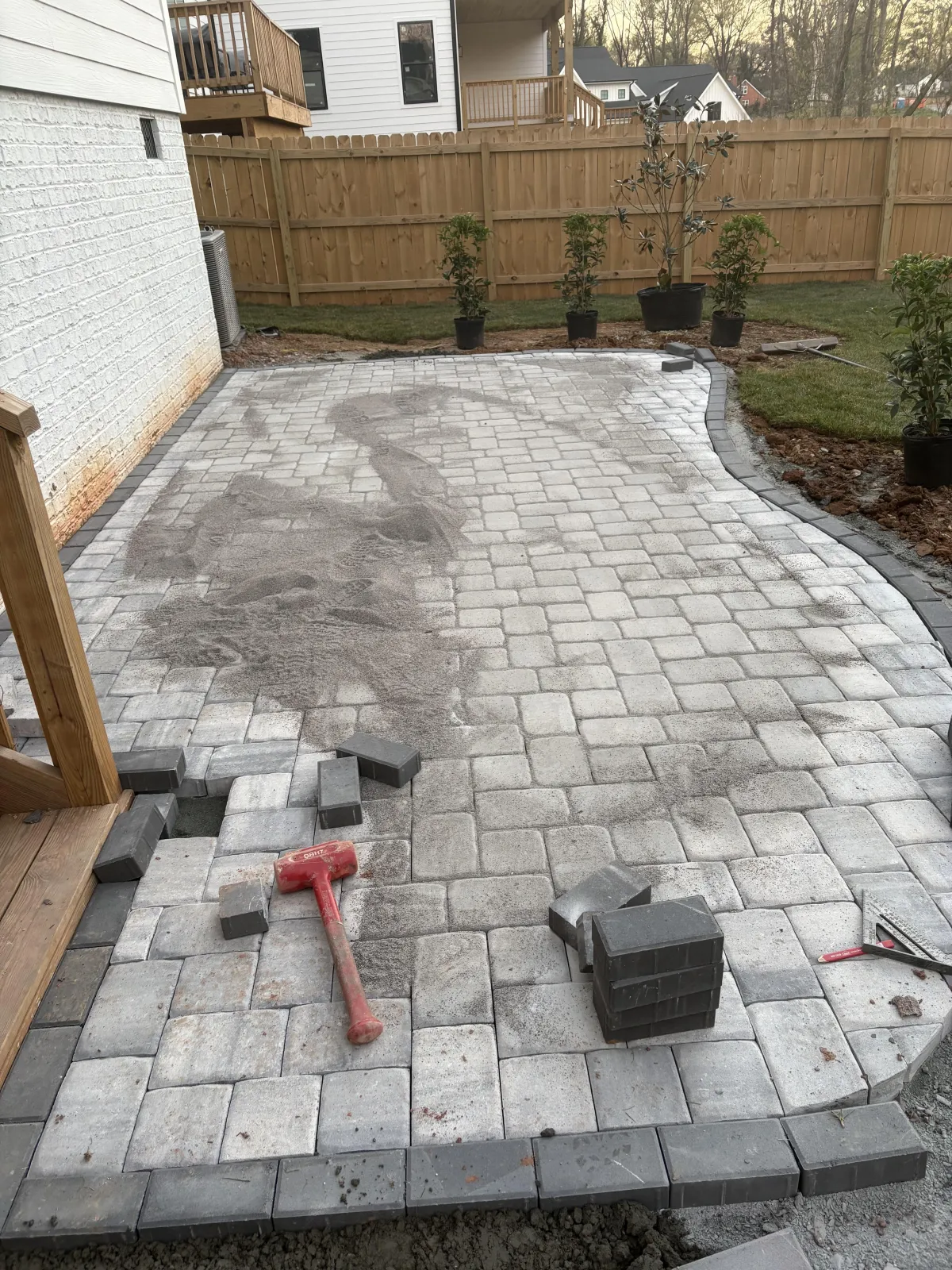 Hardscaping & Patios project in Denver, NC (Lake Norman service area)