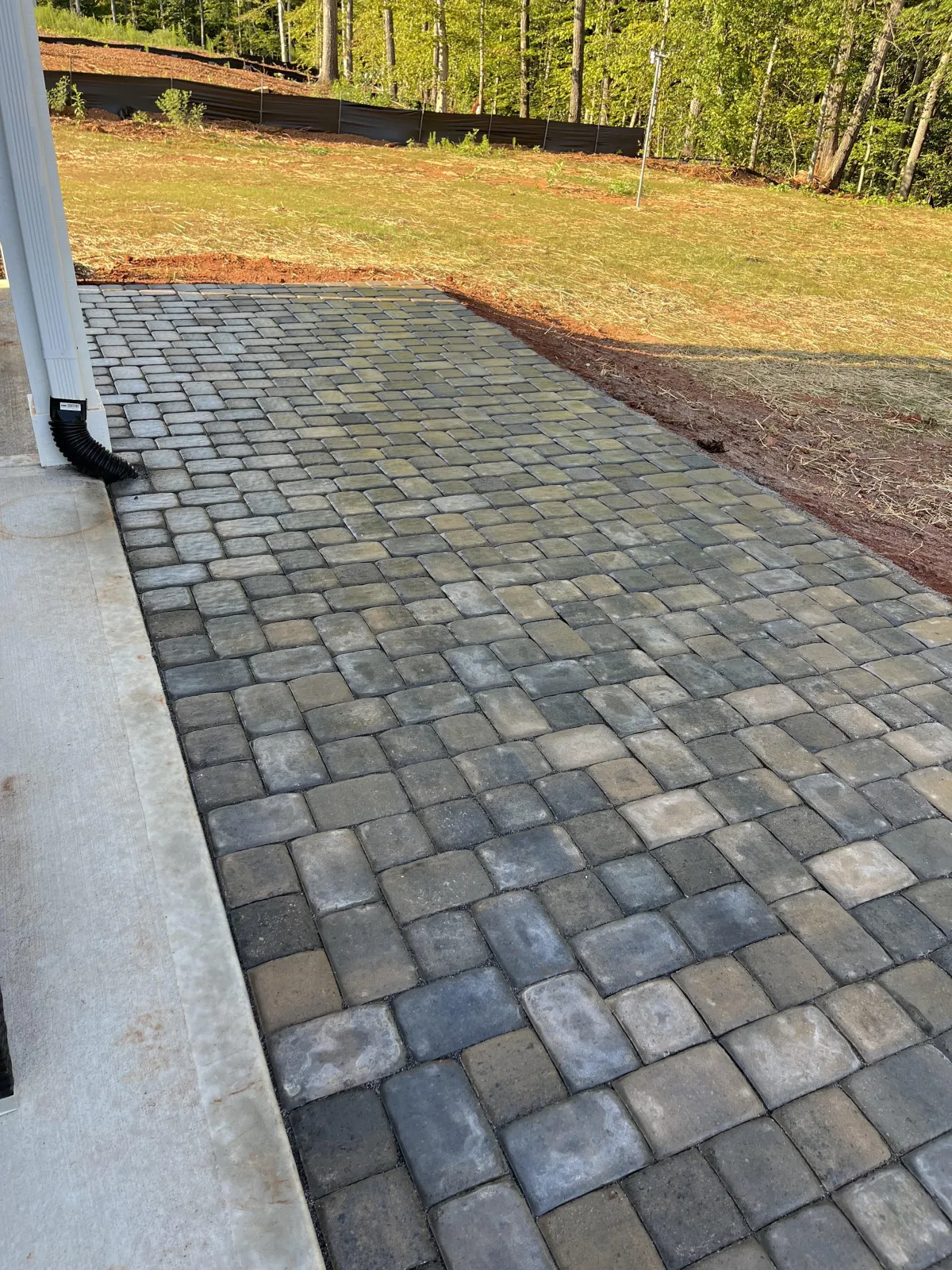 Walkway Installation project in Denver, NC (Lake Norman service area)