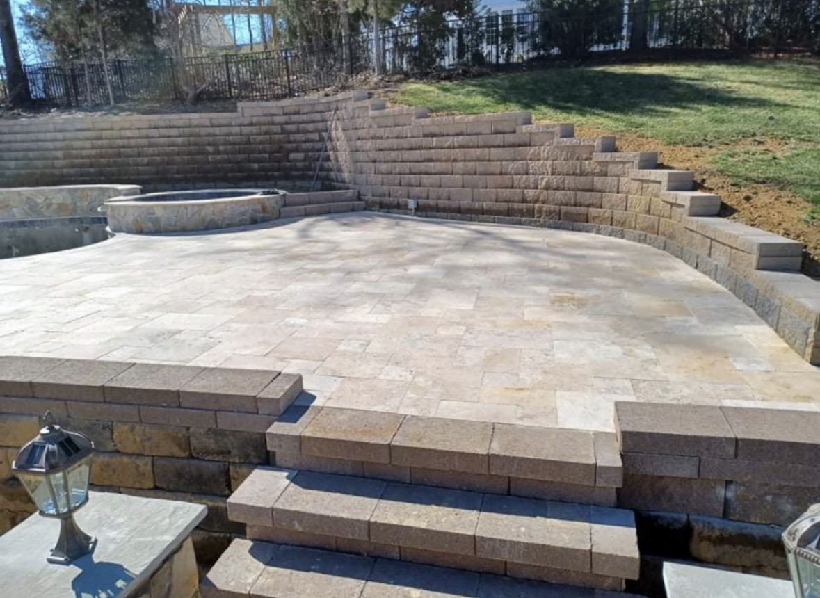 Hardscaping & Patios project in Denver, NC (Lake Norman service area)