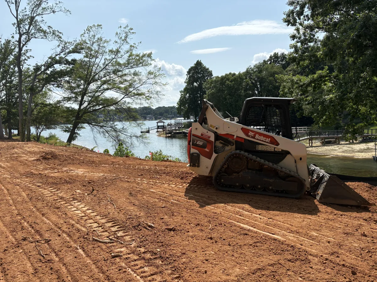 Drainage Solutions project in Denver, NC (Lake Norman service area)