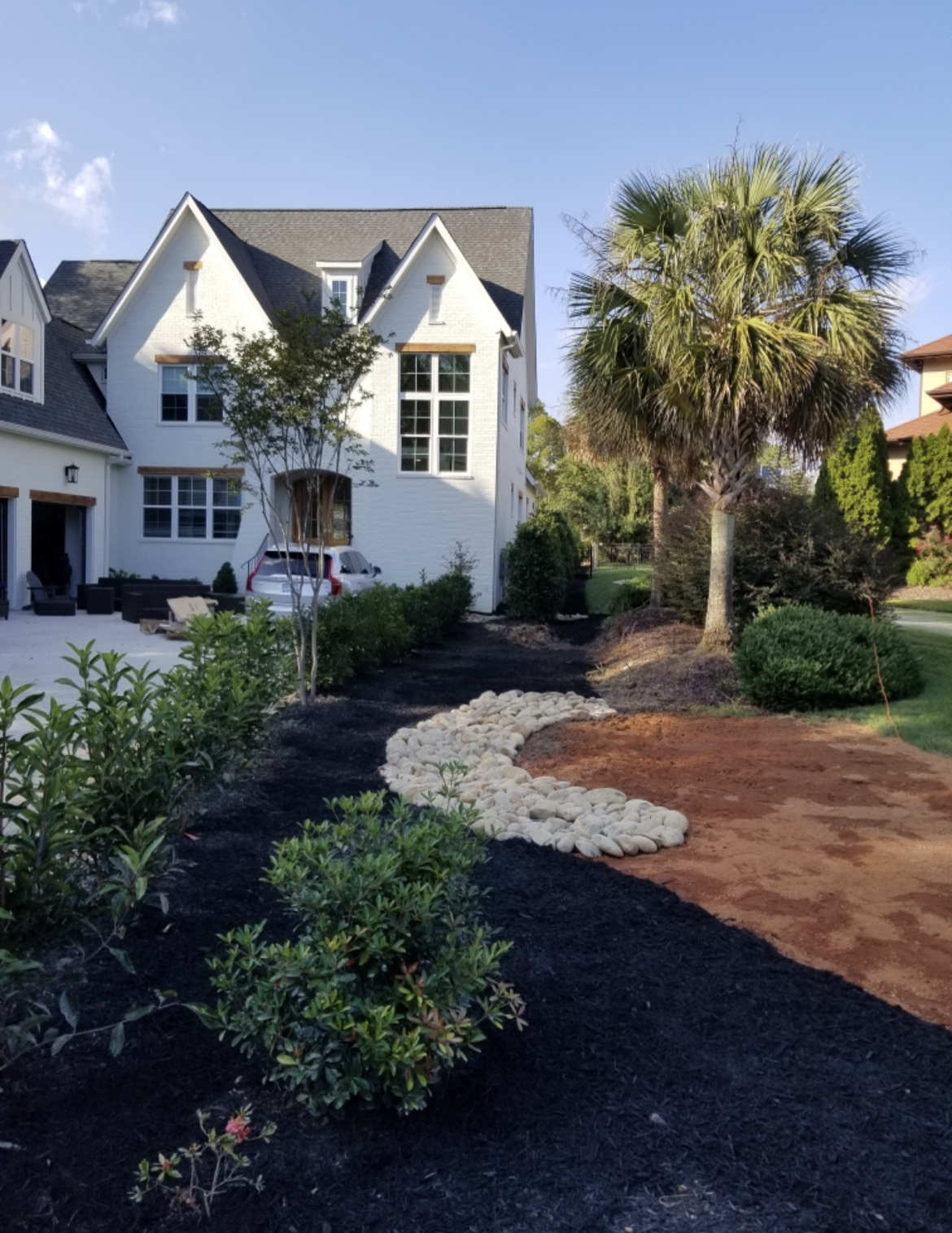 Drainage Solutions project in Denver, NC (Lake Norman service area)