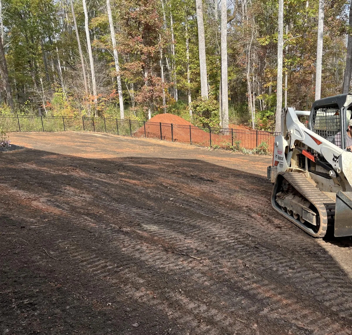 Grading & Excavation project in Denver, NC (Lake Norman service area)