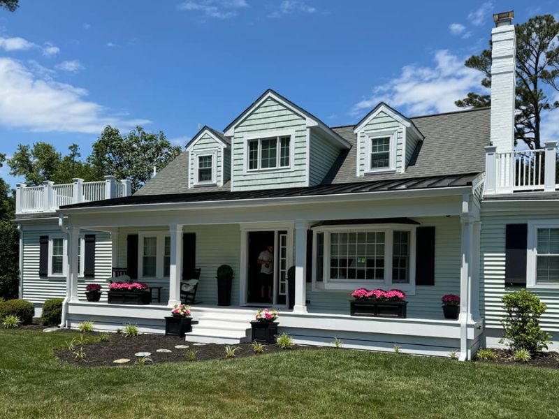 Coastal Farmhouse Exterior