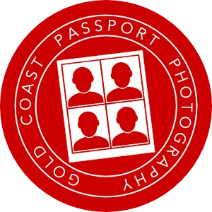 Passport Stye Polaroid logo of Gold Coast Passport Photography