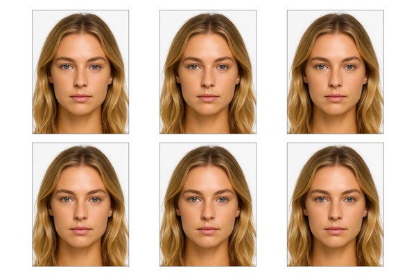 An example of a good quality Australian Passport Photo