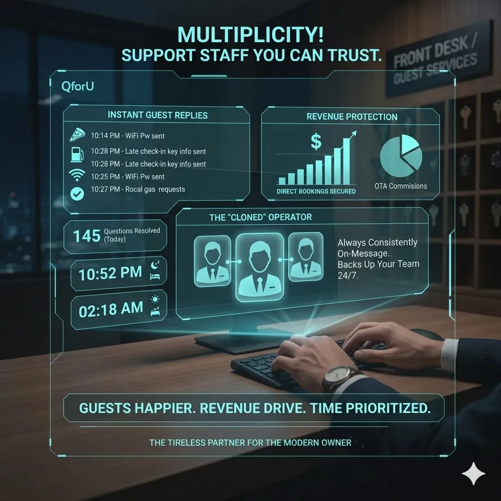 Automated hospitality operations dashboard