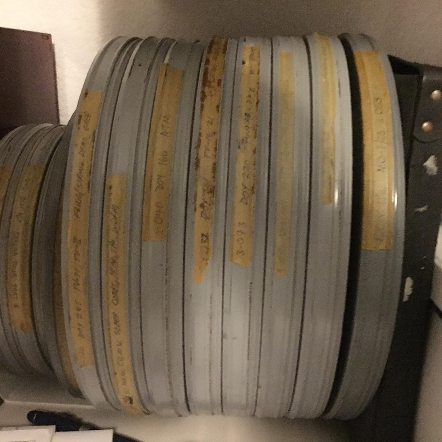 Side-by-side comparison of original and 4K restored spacecraft footage