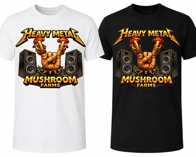 Exclusive Heavy Metal Mushroom Farms apparel