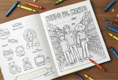 Crayon Currency coloring book pages
