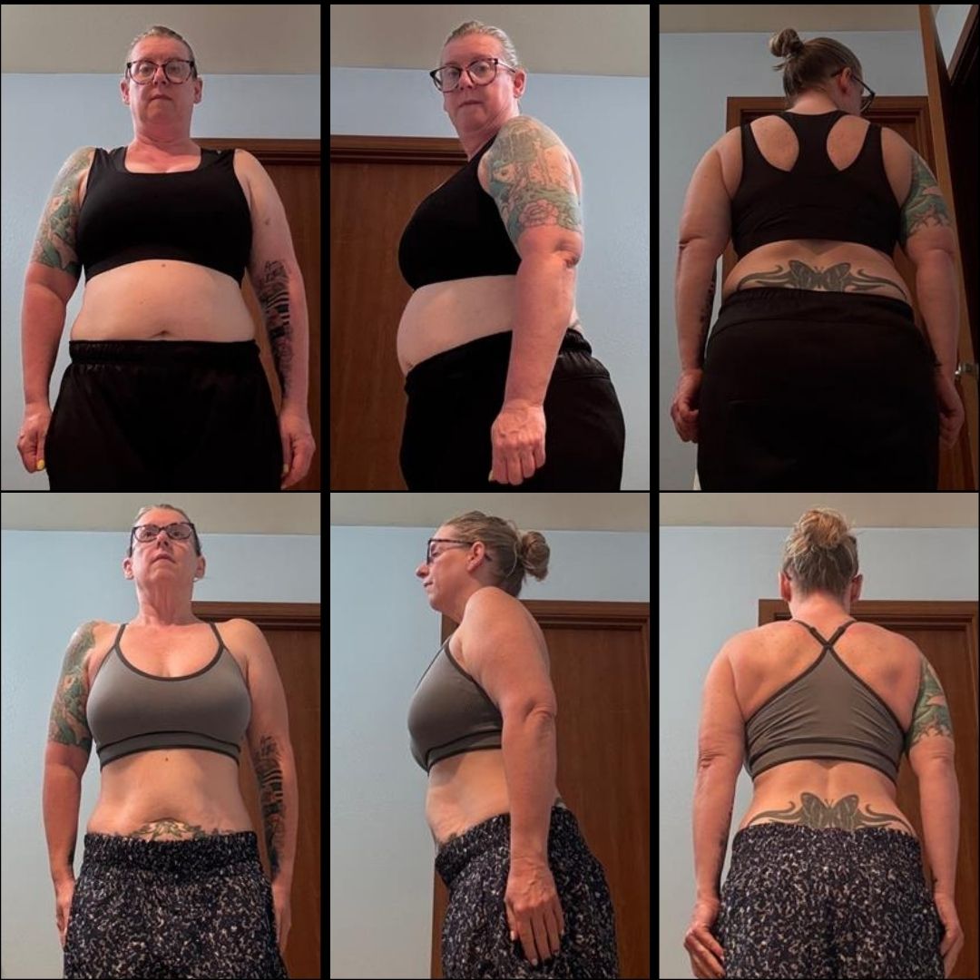 Physique recomposition and body fat reduction success case