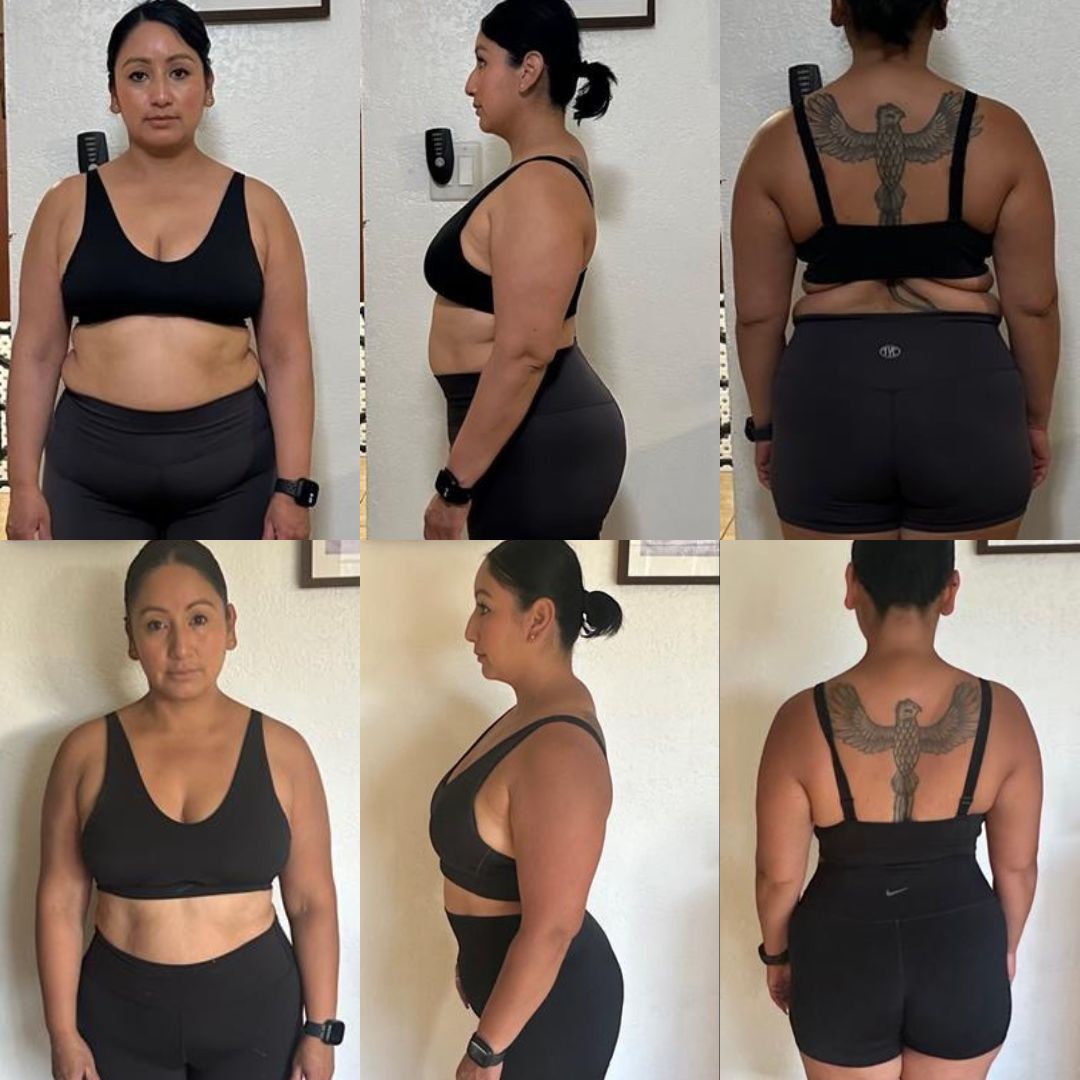 Sustained fat loss and waistline transformation progress