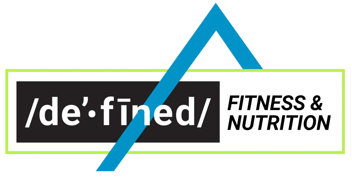 Defined fitness and nutrition logo