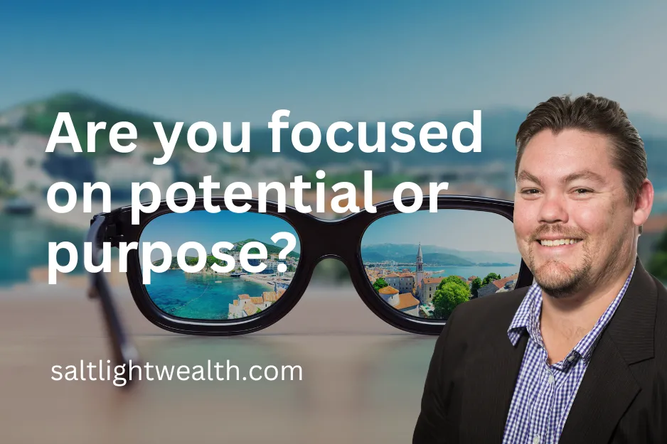 Purpose Over Potential — What Jesus Modelled for Us