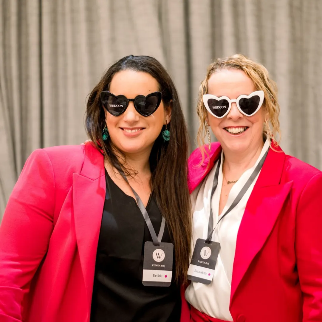 Wedding suppliers capturing content at Wedcon