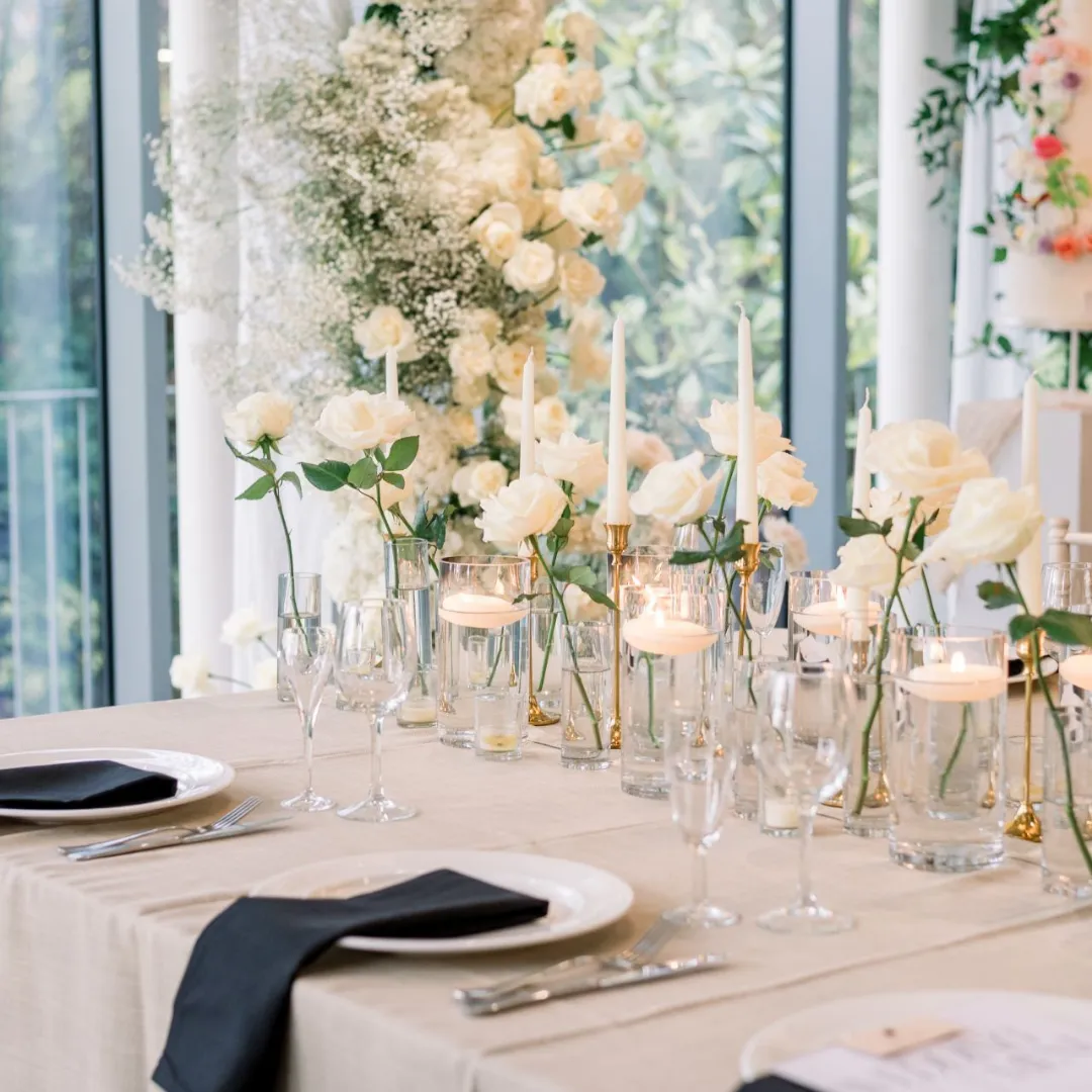 beautiful wedding conference styling