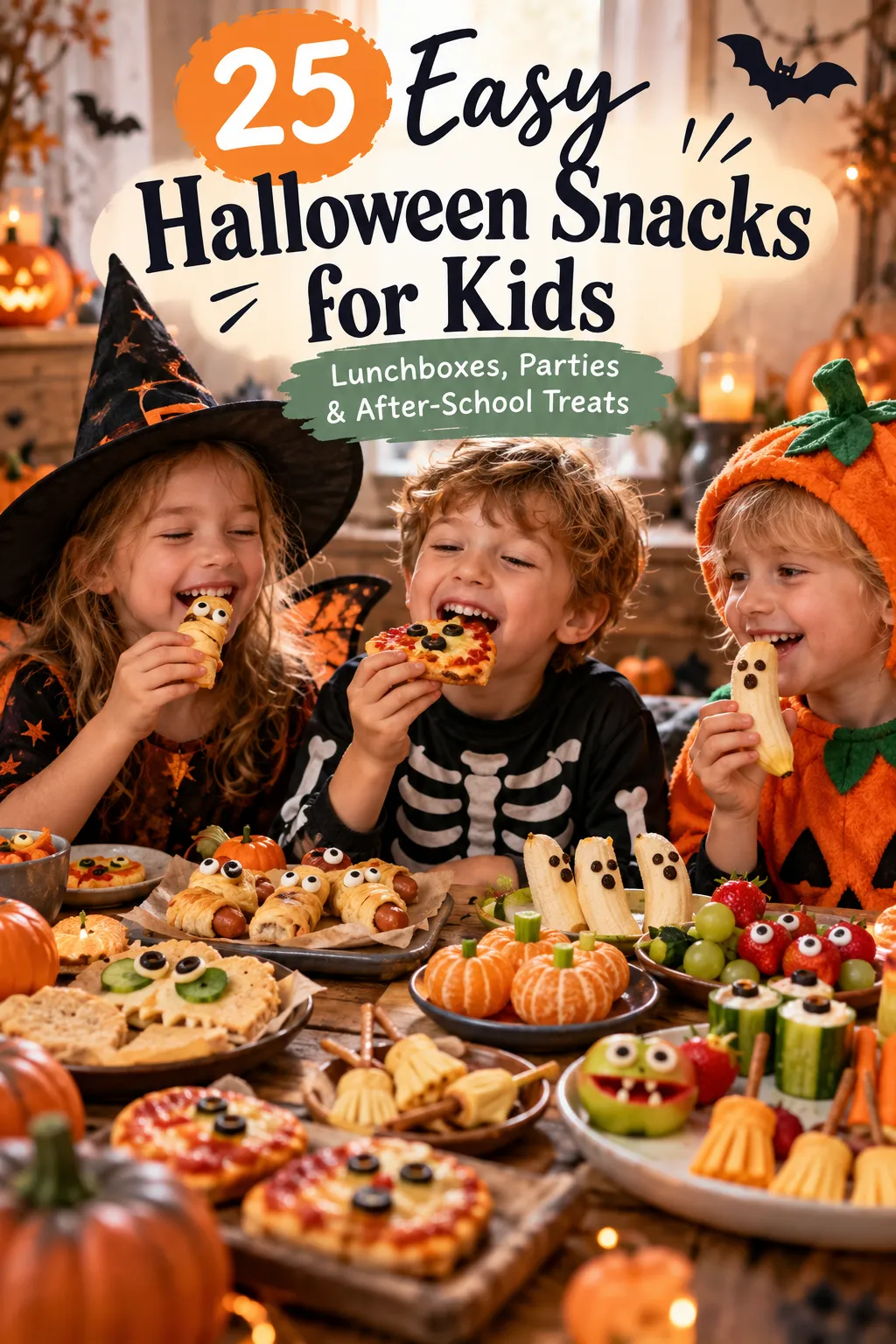 Easy Halloween Snacks for Kids | Party Food & Lunchbox Ideas