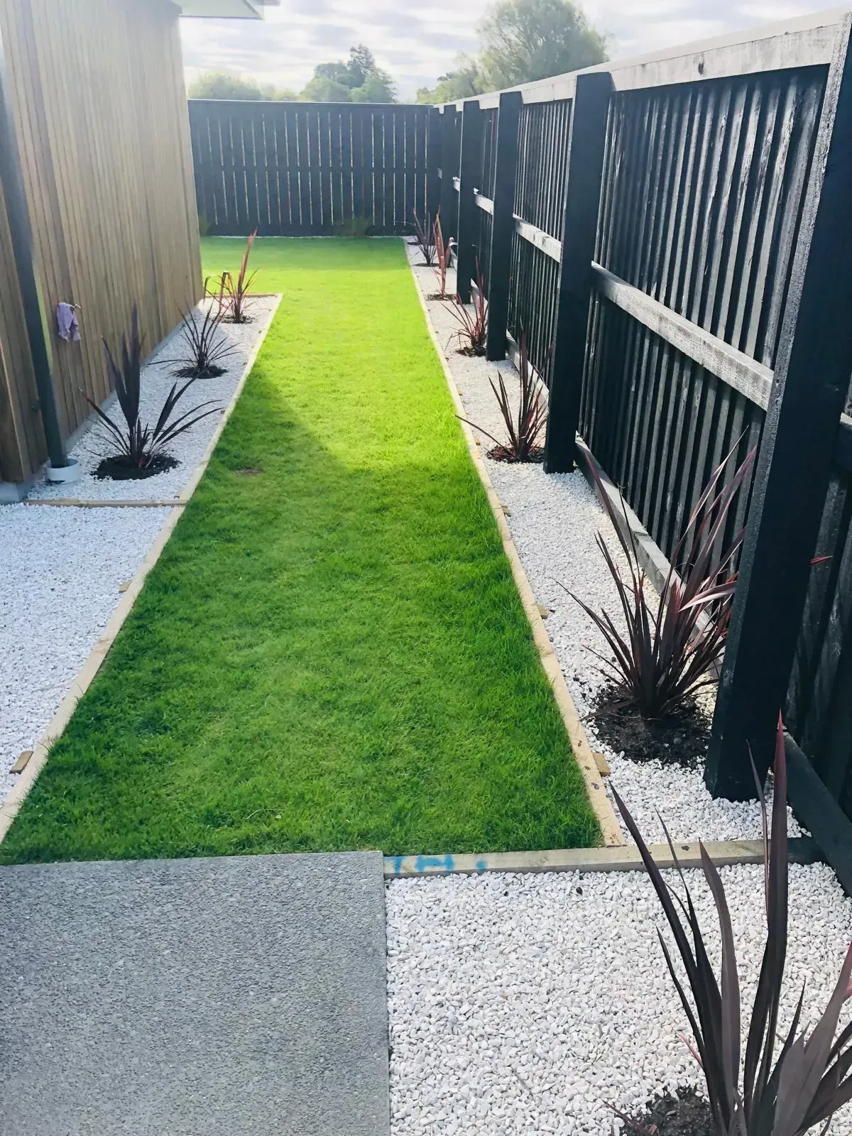 Fresh turf laying services in Christchurch