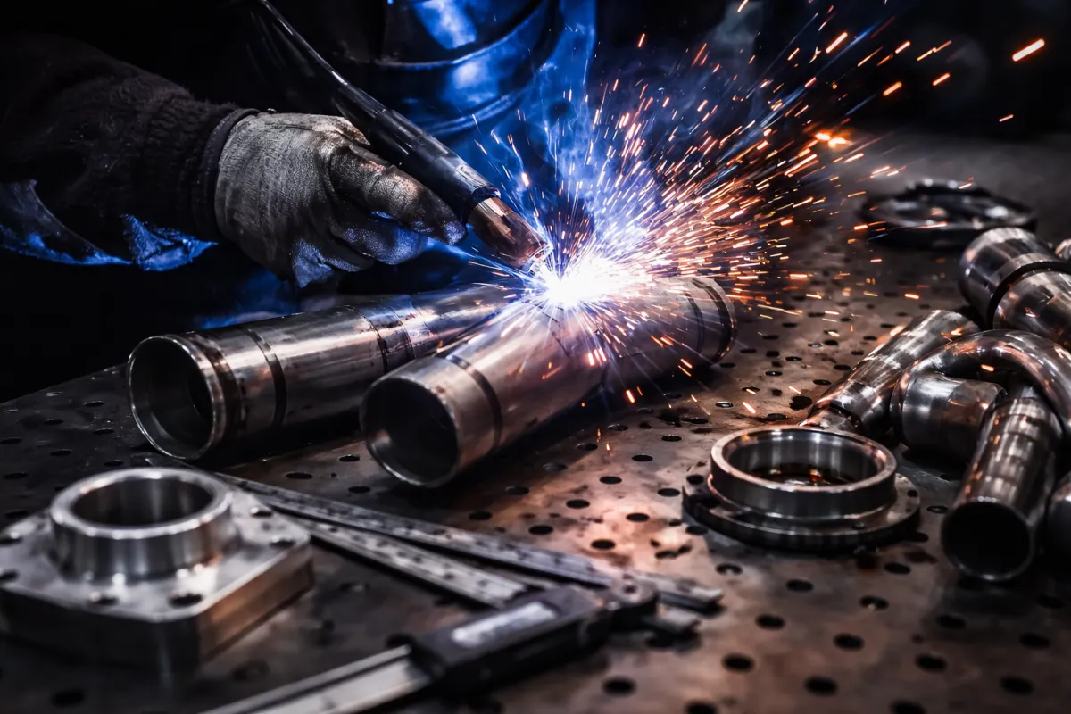 Custom wheels and tires on performance car