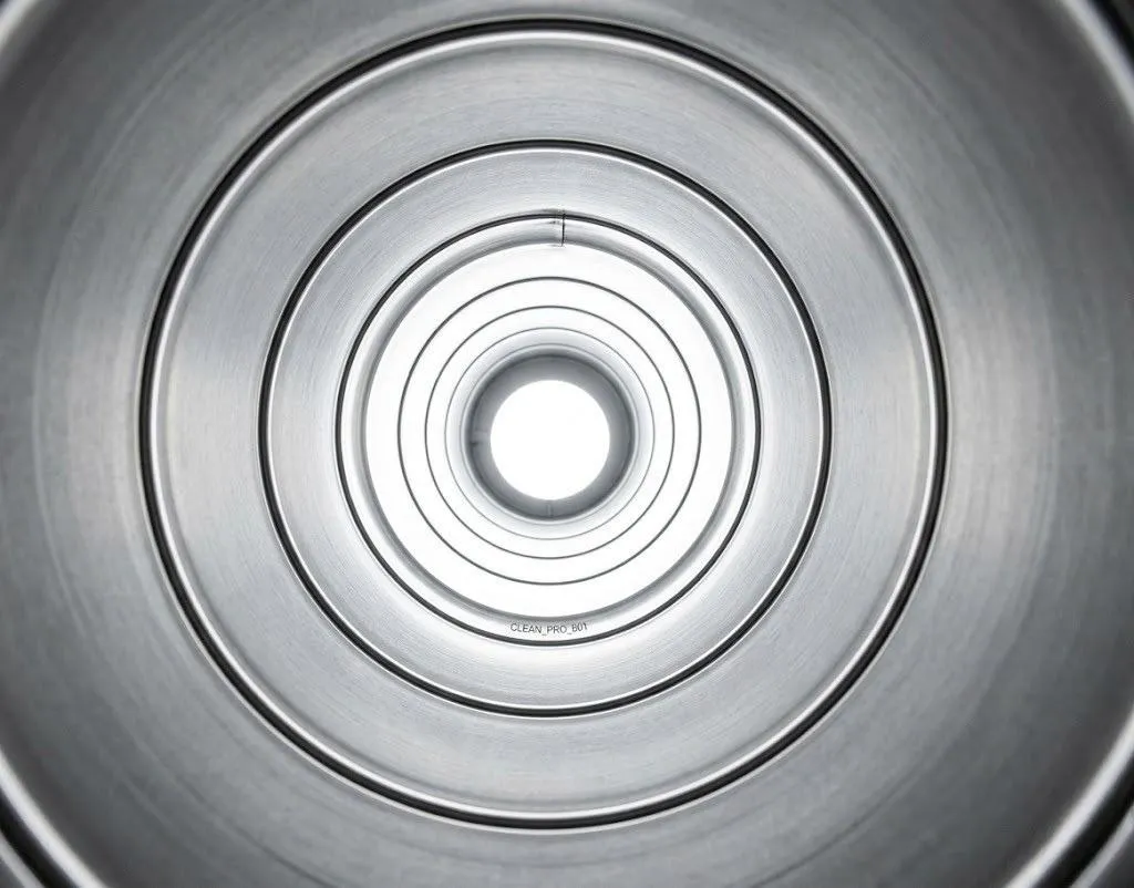 Clean air duct after service