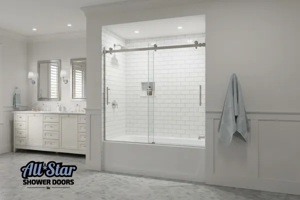 How To Get the Frameless Shower Look for Less: A Guide to Semi-Frameless Glass in West Cobb