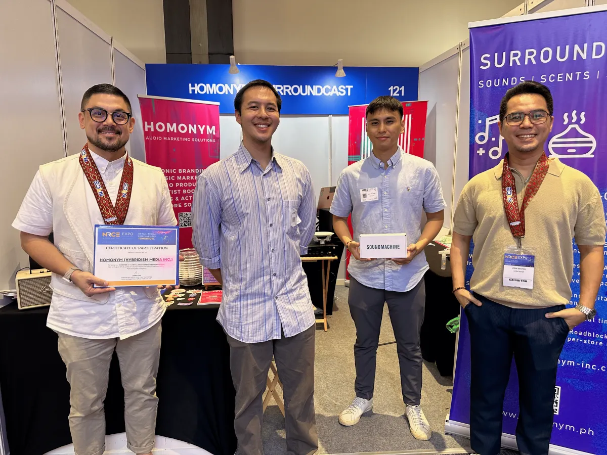 Caly De Leon John Santos Mike Constantino SurroundCast NRCE Philippine Retailers Association