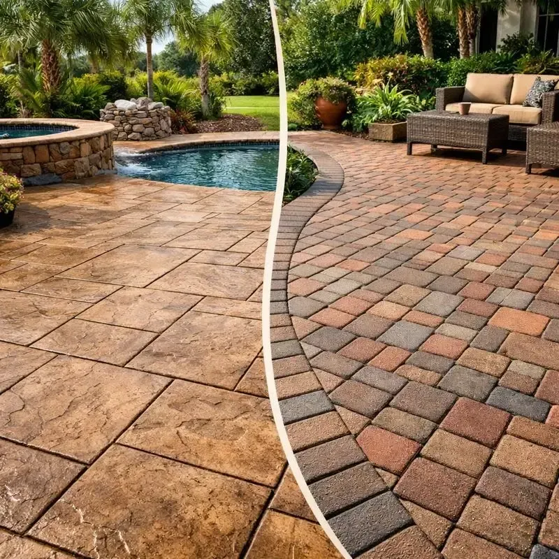 Portsmouth Concrete builds and installs Patio