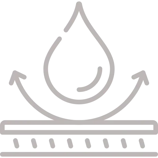 water proofing icon with water droplet