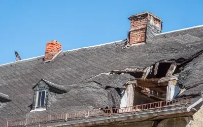 roof damage due to storm
