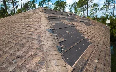 roof damage due to storm