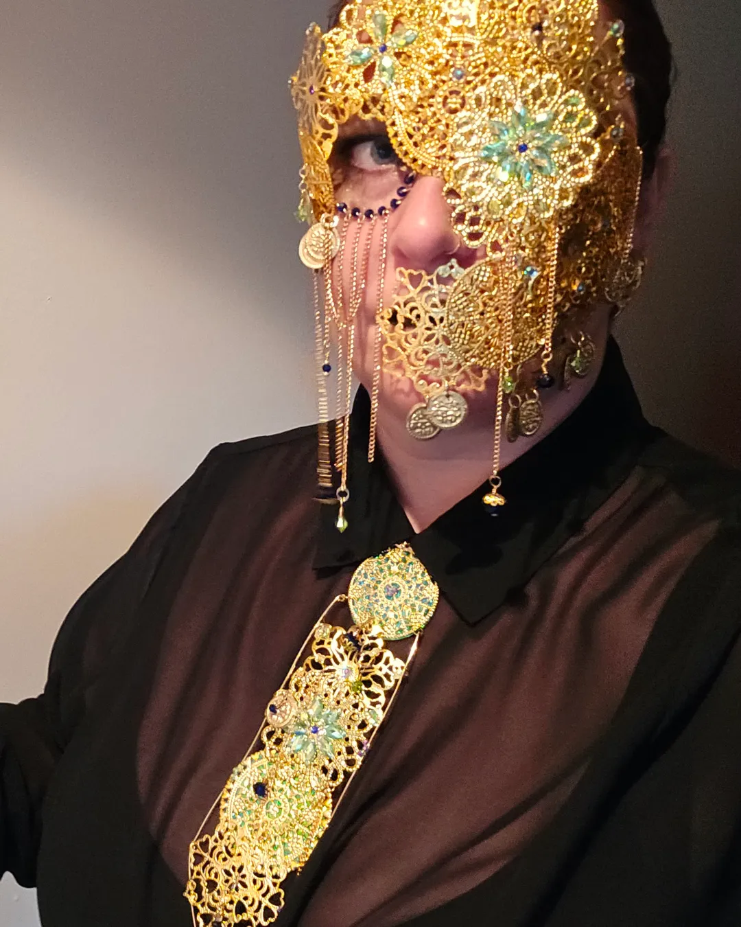 Daryana gothic dark fusion dancer dramatic pose