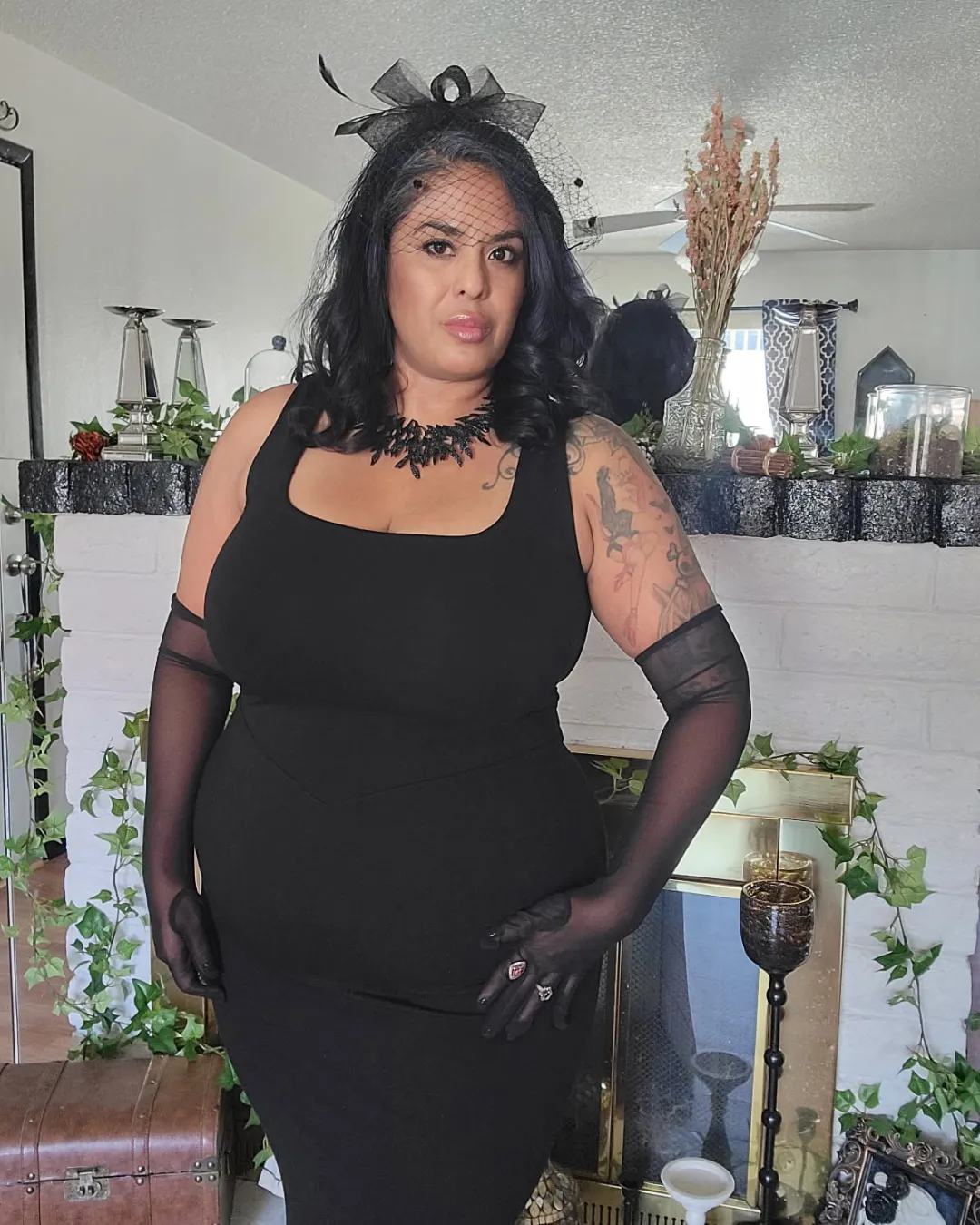 Lyssa dark fusion goth belly dancer