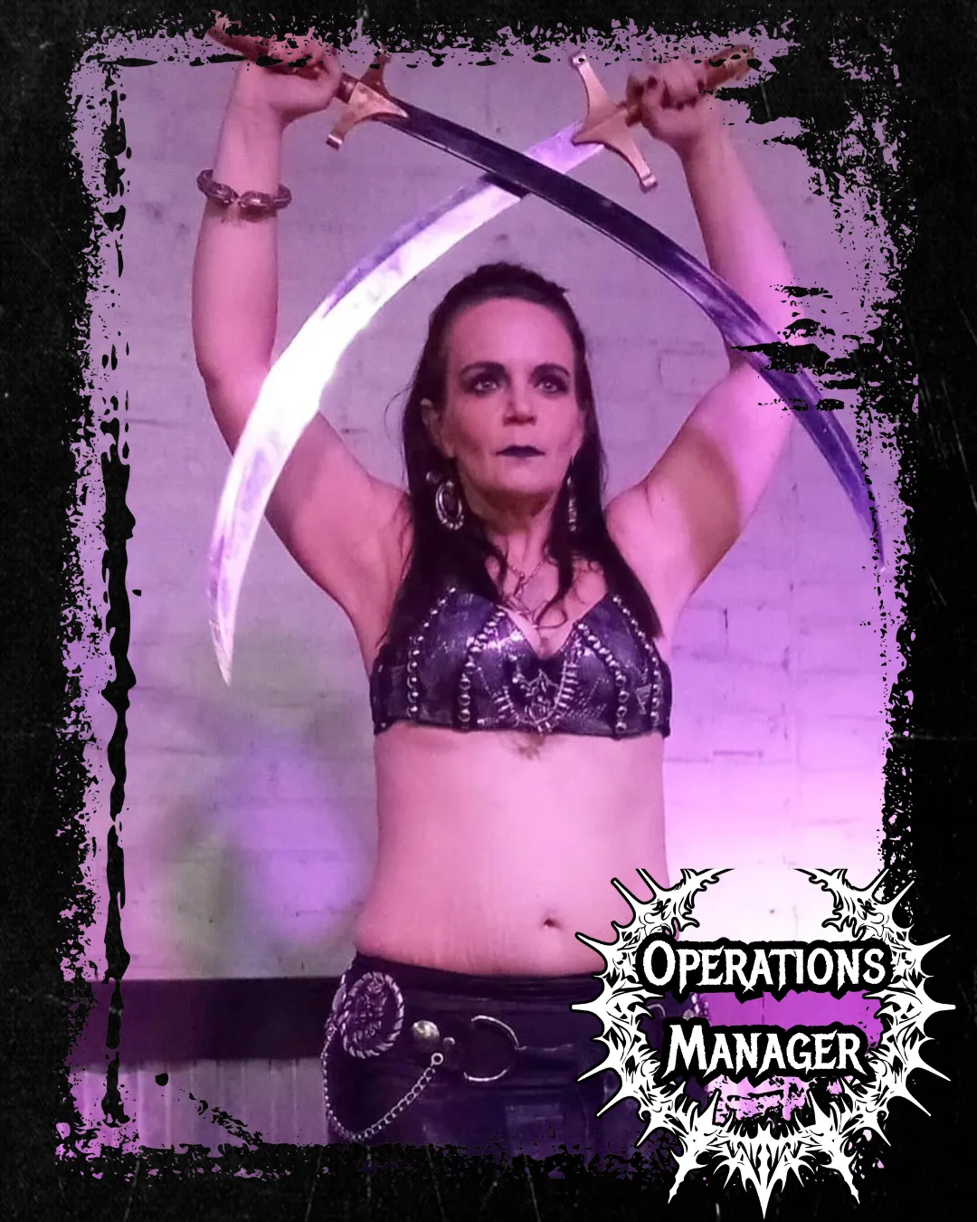 Cerridwen gothic metal dark fusion belly dance performance