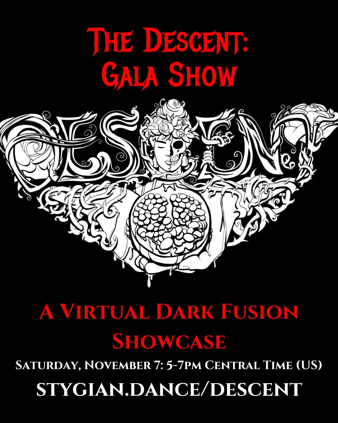 Descent online dark fusion festival gala show belly dance performance