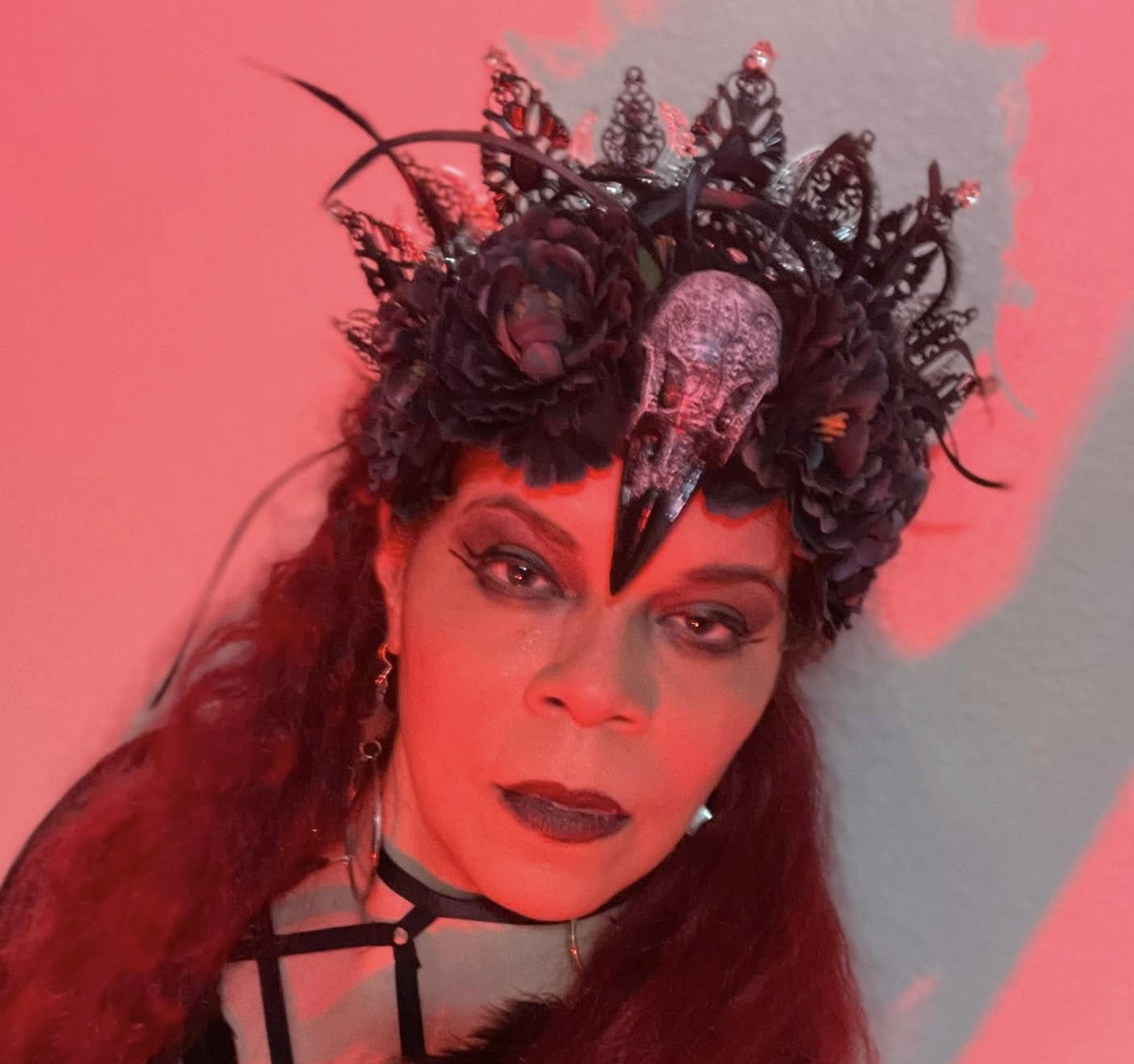 Nazirah Raven dark fusion metal belly dance teacher