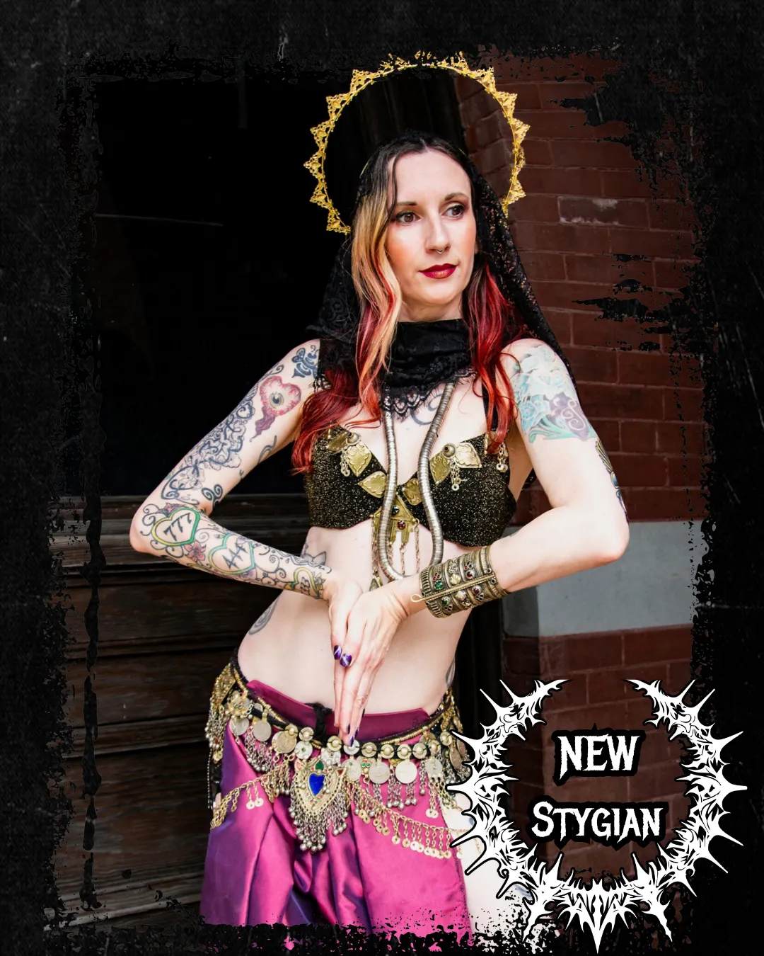 Ilea bizarre dark fusion metal belly dance