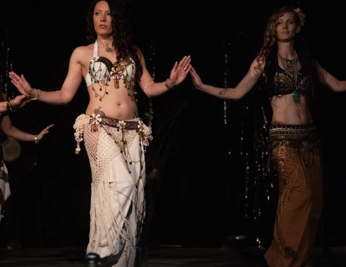 Gothic dark fusion belly dancers the Stygian Collective Las Vegas