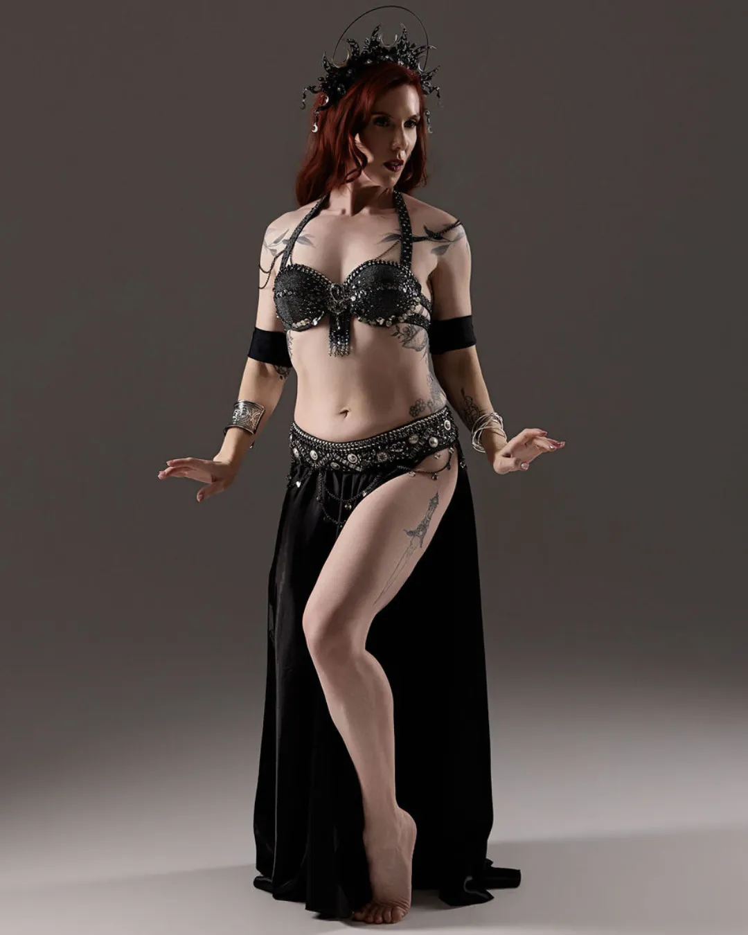 Sariyah Belmont dark fusion goth dancer with crown