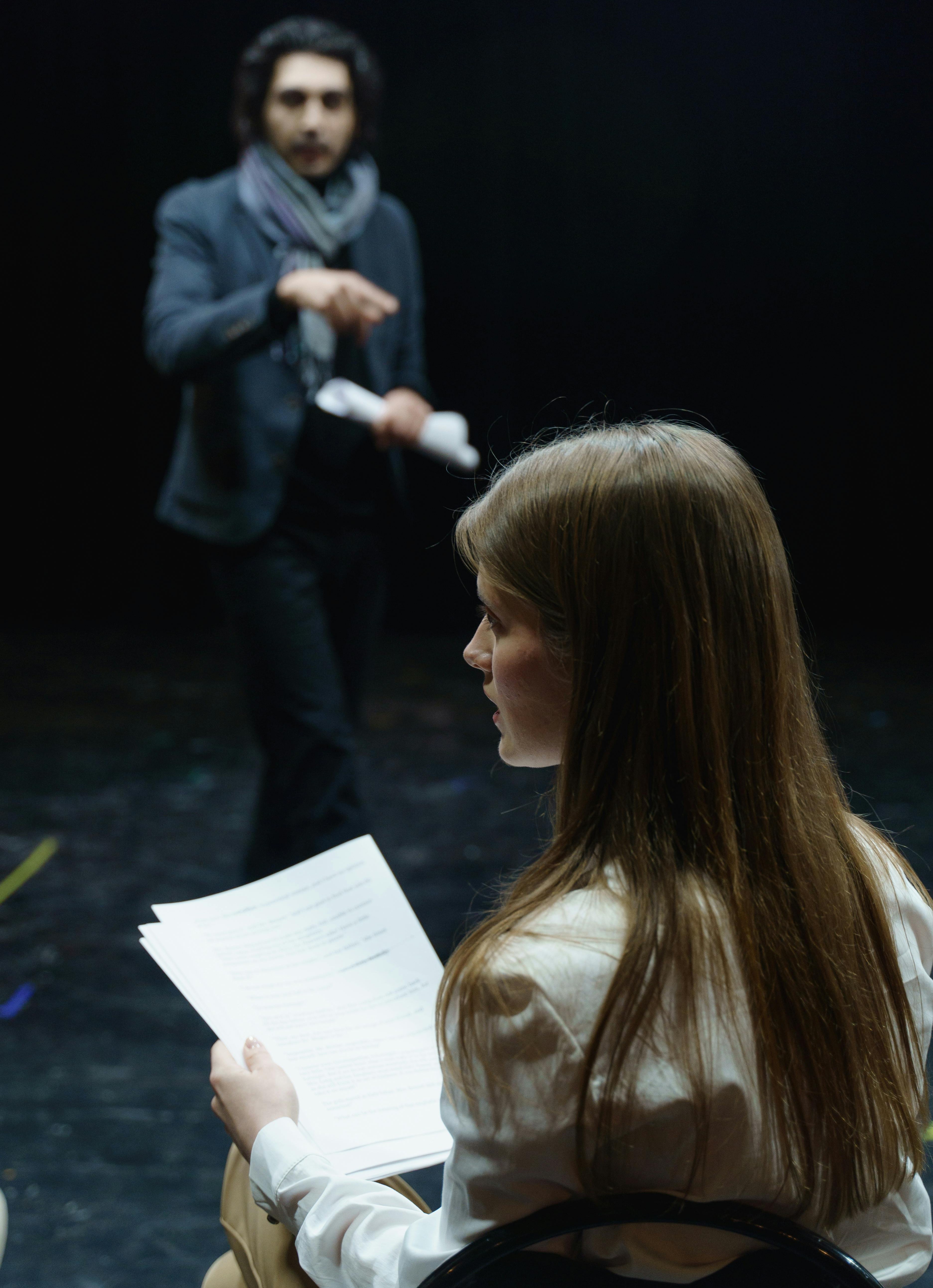 Coach directing actor