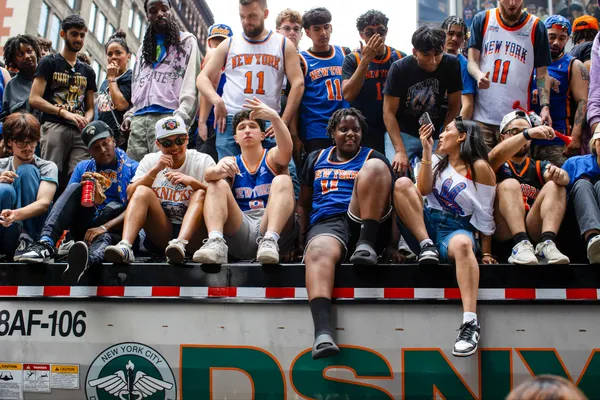 New York Painted Orange and Blue: The Best Moments from the Knicks’ Championship Parade