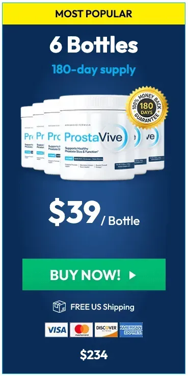 Prostavive Official website 6 bottle