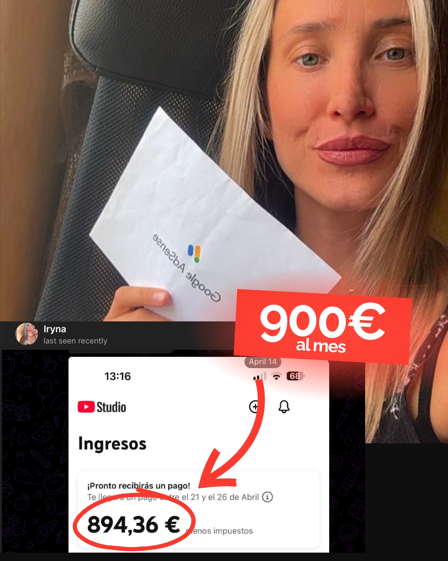 Sheila y Kike 2.000 a 3.000 euros al mes con 2 canales