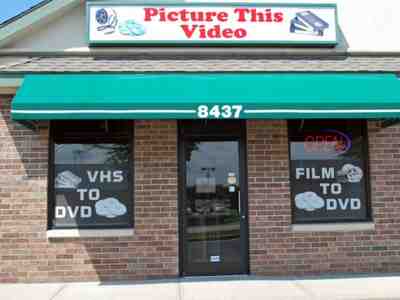 A picture of the office front of the Picture This Video office.