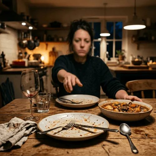 Leptin hormonal imbalance can lead to increased appetite and overeating.