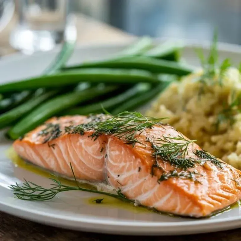 Girl eating Rainbow Bites cereal displayed in a retro TV frame with cartoon fruit mascots