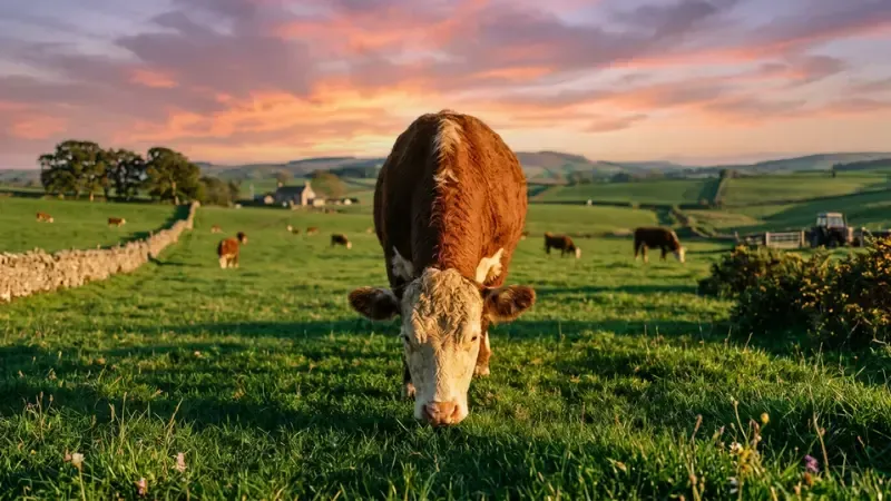 Why grass-fed beef is better — nutritional comparison of grass-fed vs grain-fed beef including omega-3 ratio, B12, CLA and K2